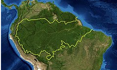 mapa Amazonia